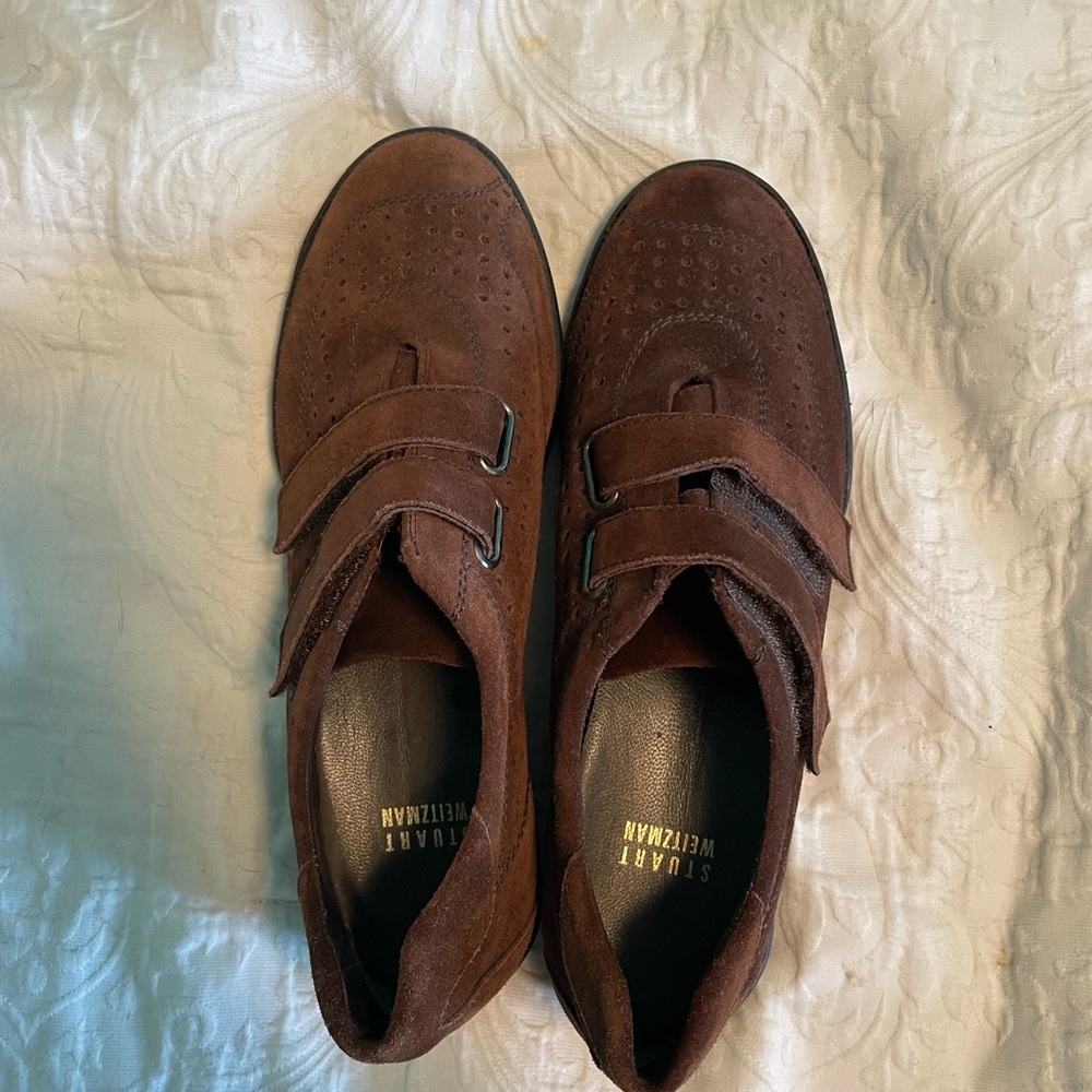 Stuart Weitzman Suede Sneakers - Picture 3 of 5